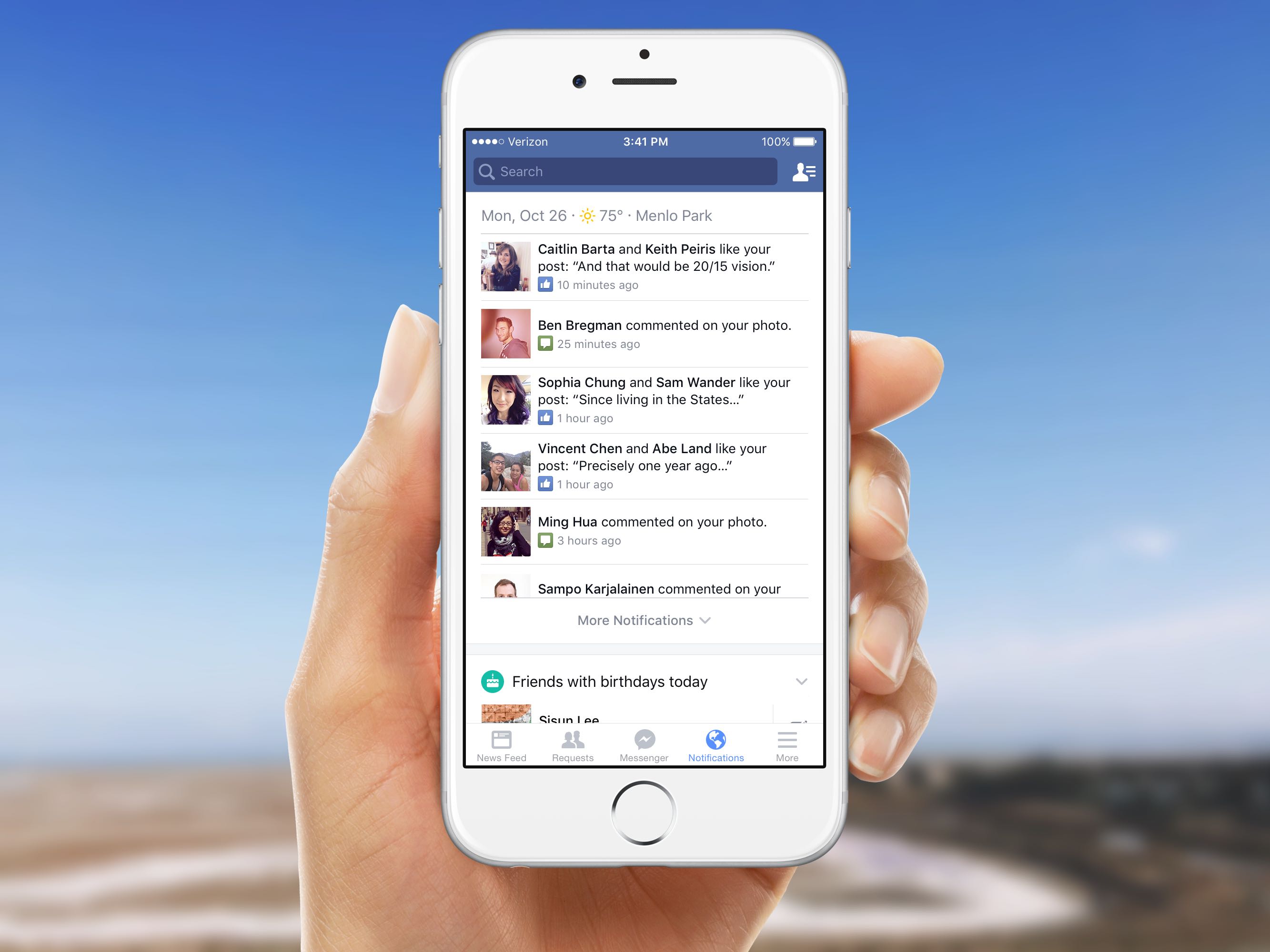 Read more about the article Facebook is redesigning its navigation bar for is mobile app