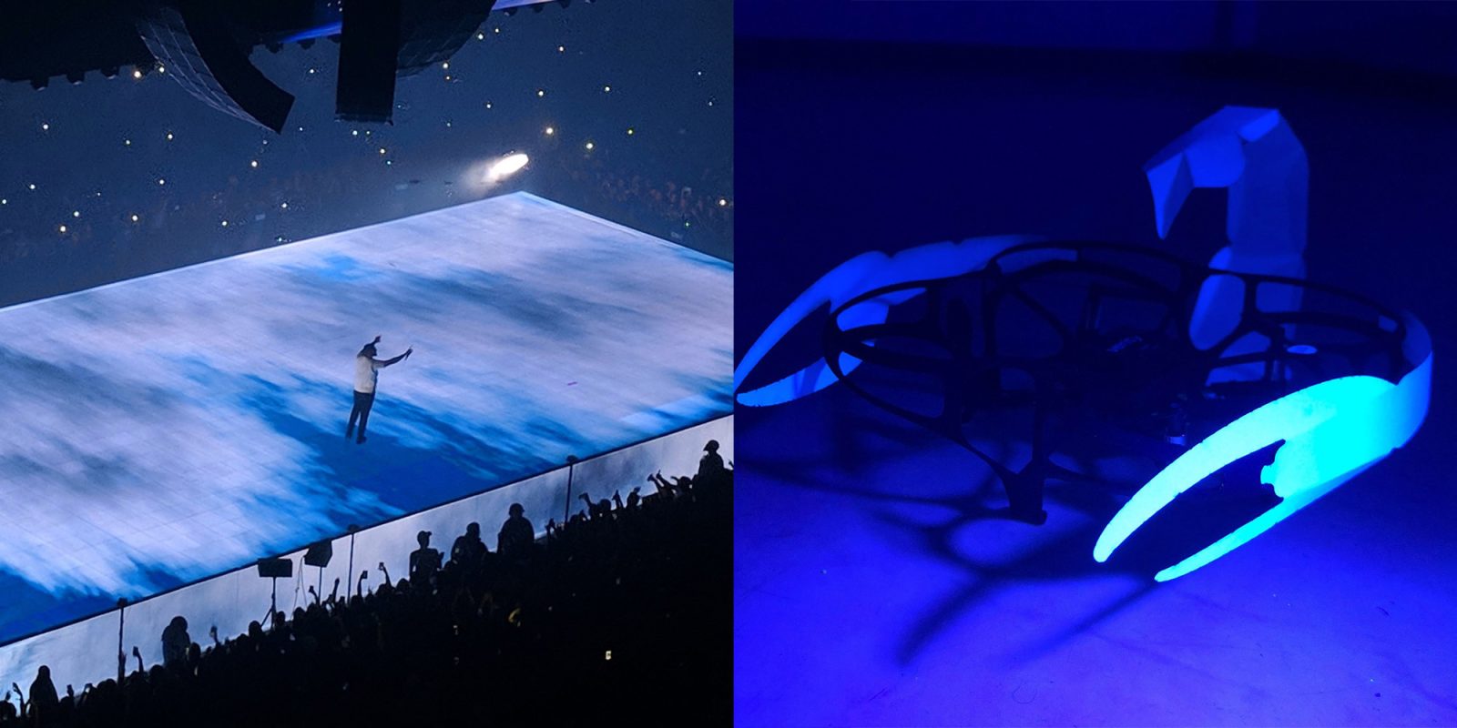Read more about the article Drake shakes audiences up his live performances with a drone show