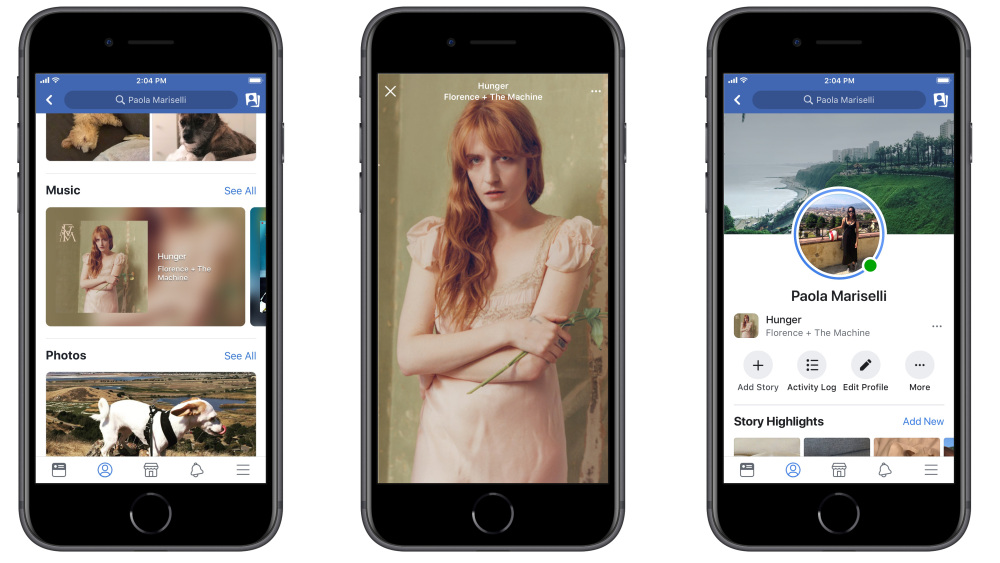 You are currently viewing Facebook now allows users to add music to your profile and Stories