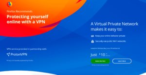 Read more about the article Mozilla will soon sell VPN subscriptions within Firefox