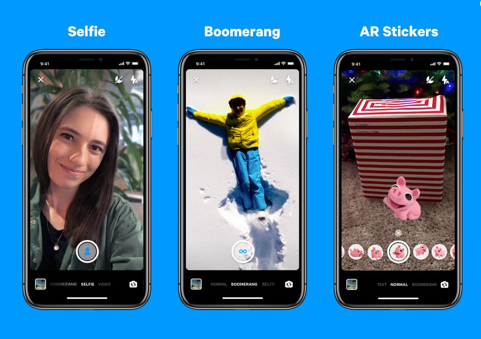 Read more about the article Facebook introduces Boomerang and selfie mode for Messenger